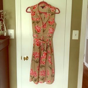 Banana Republic button-up sundress